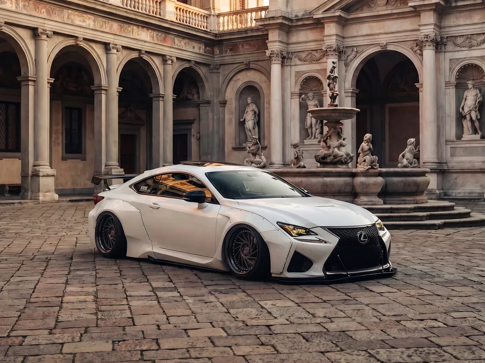 Lexus RC F on MV Forged GR2-V1 wheels